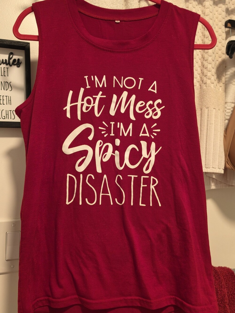 Woman's Tank Top (Sz L)